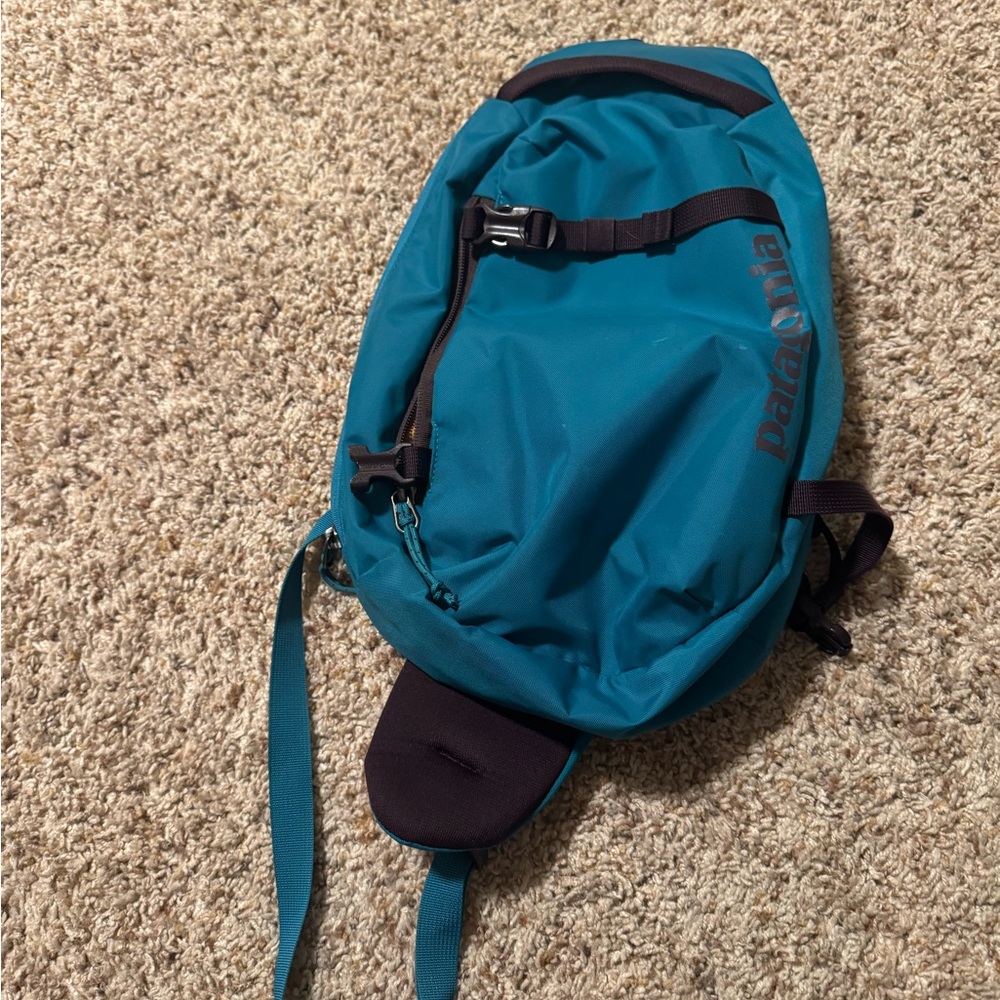 Patagonia Teal Sling Bag